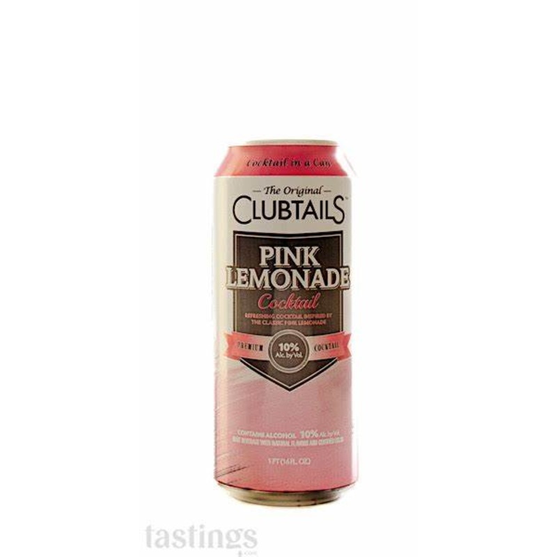 Clubtails Pink Lemonade 25cl Can 10%