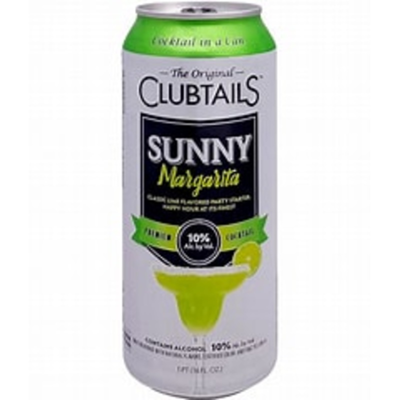 Clubtails Sunny Margarita 25cl Can 10%