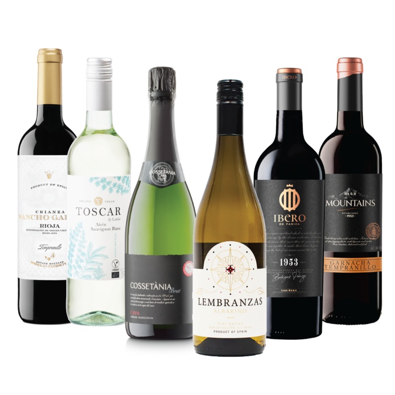 Discover Spain - 6 Bottle Wine Tasting Case