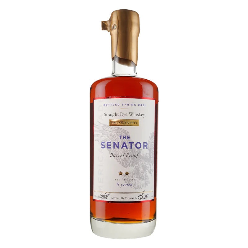 The Senator Single Barrel 6 Year Rye 2021