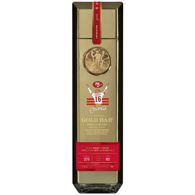 Gold Bar Blend 273 82 Proof - Joe Montana Collection