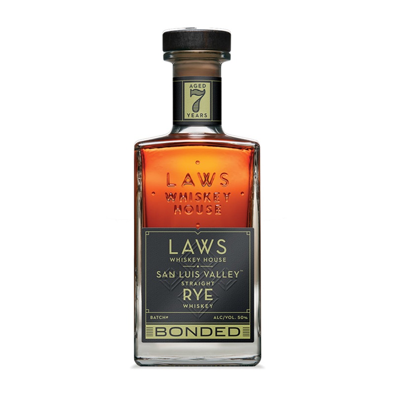 Laws Whiskey San Luis Valley Rye 7 Year Old Bonded