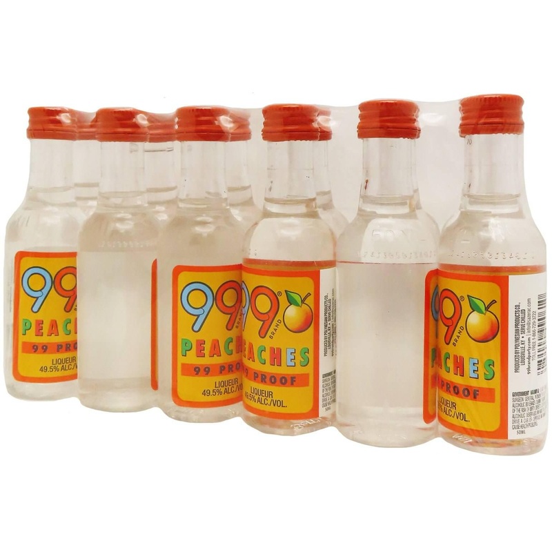 99 Peaches Schnapps 50ml 12pk