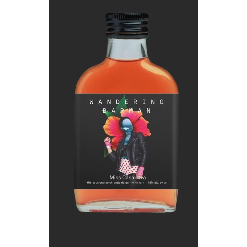 Wandering Barman Miss Casanova- Spicy Hibiscus Daiquiri 100ml