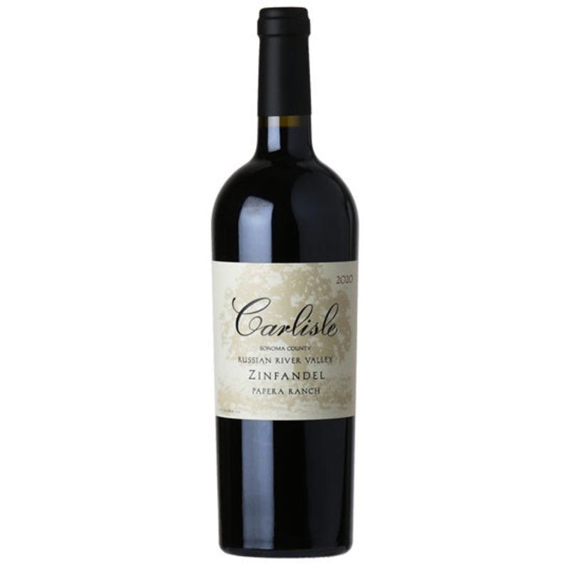 Carlisle Zinfandel Papera Ranch Russian River Valley 2020 750 ML