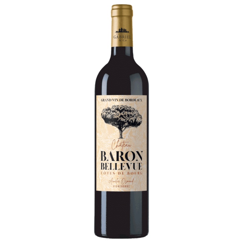 Chateau Baron Bellevue Cotes de Bourg 2020 750 ML