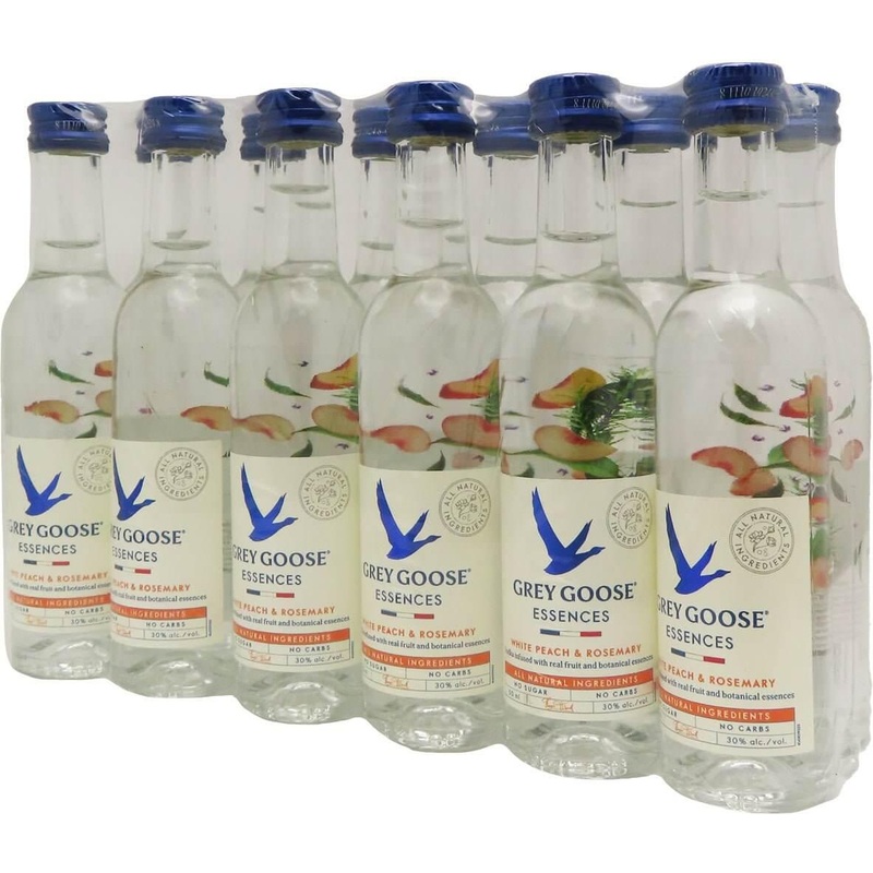 Grey Goose Essences White Peach & Rosemary 50ml 12pk