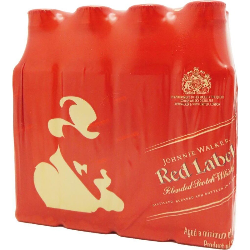 Johnnie Walker Red Blended Scotch Whisky 50ml 12pk