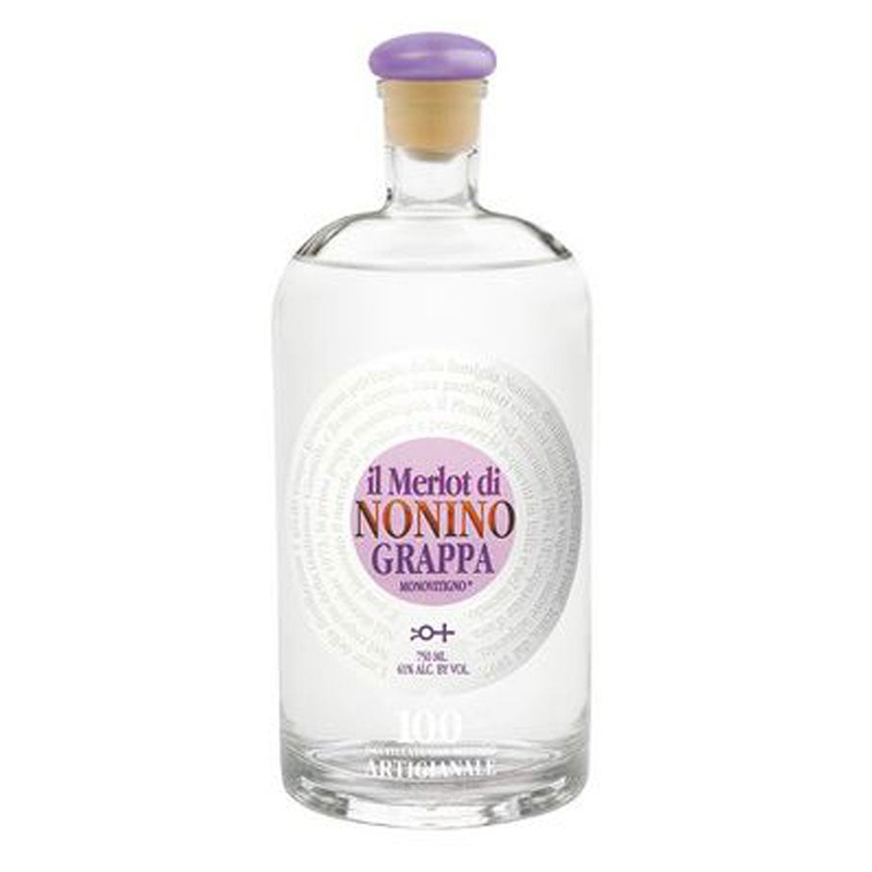Nonino Grappa Merlot 750 ML
