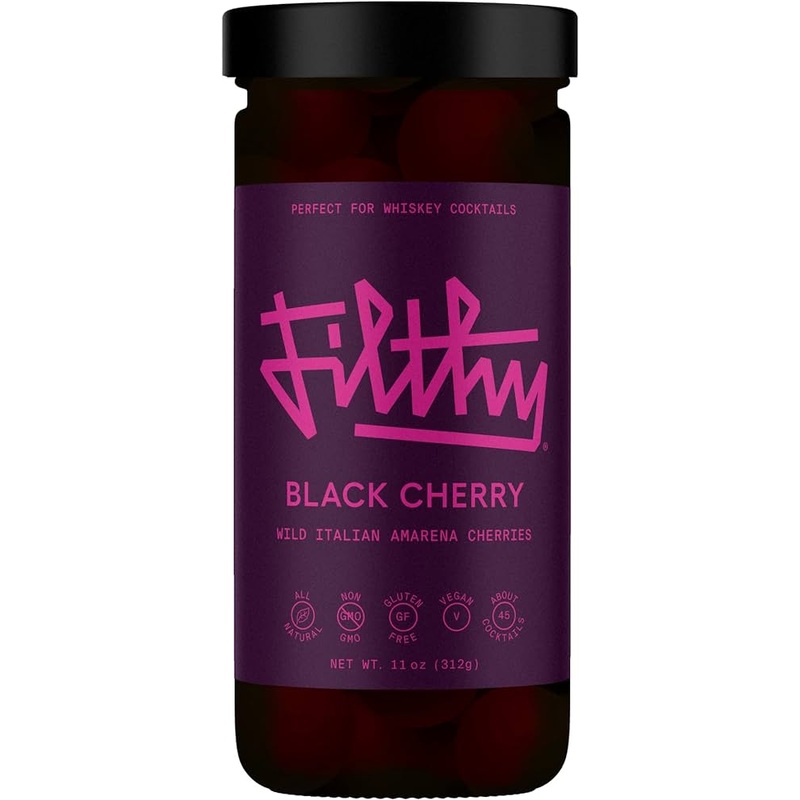Filthy Black Cherry Wild Italian Amarena Cherries 11oz