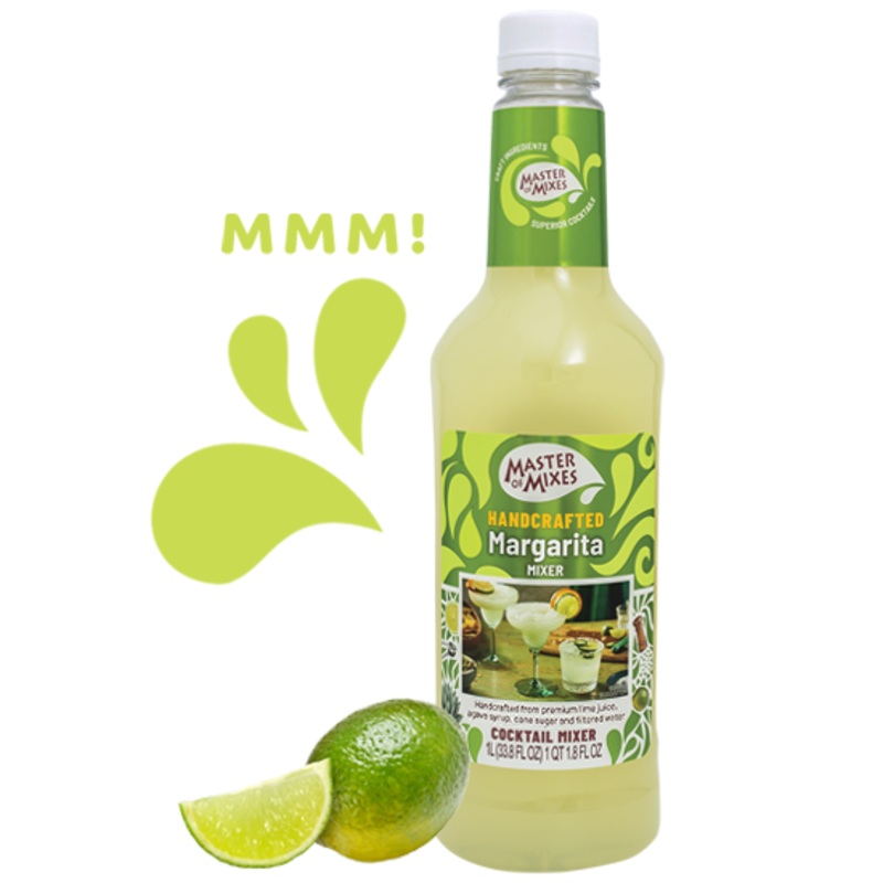 Master Of Mixes Handcrafted Margarita Cocktail Mixer 1L