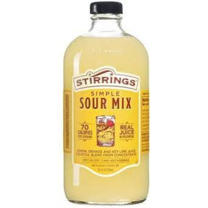 Stirrings Simple Sour Mix  Real Juice 750ml