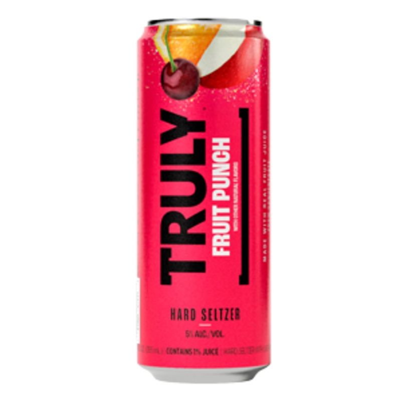 TRULY Hard Seltzer Fruit Punch (24 - 12oz Cans, 6 Pack)