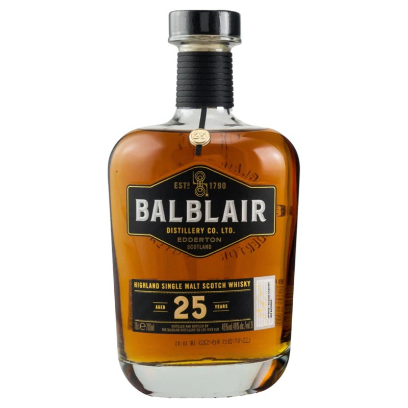 Balblair 25 Year Old Single Malt Scotch Whisky