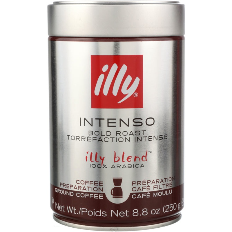 ILLY COFFEE INTENSO 250G CAN 8836