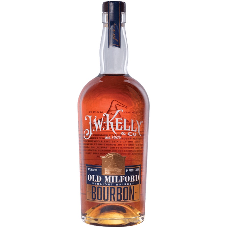 J. W. Kelly 'Old Milford' Straight Bourbon