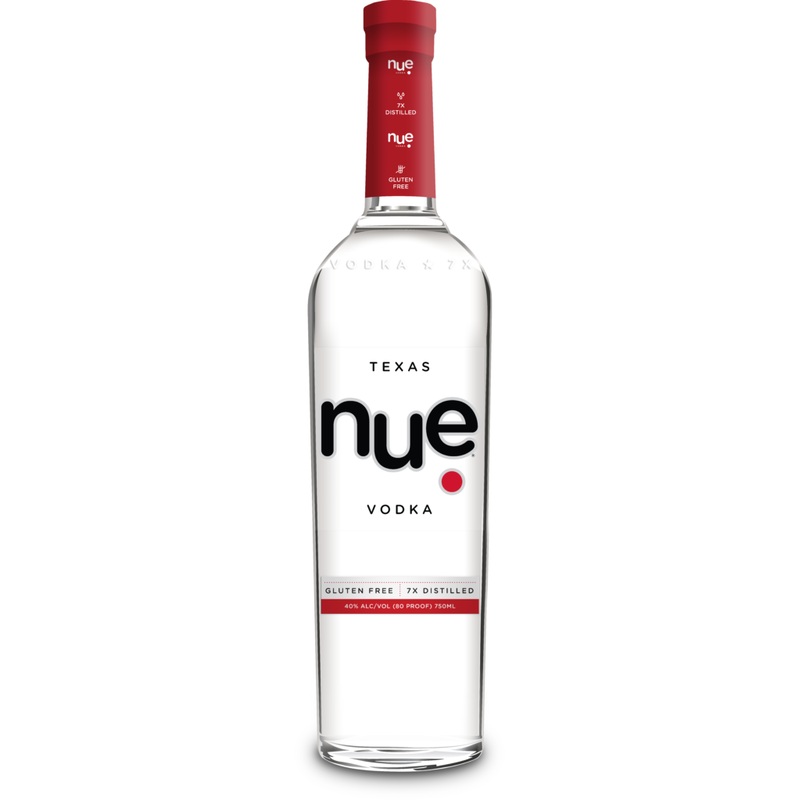 Nue Texas Vodka Gluten Free 7X Distilled