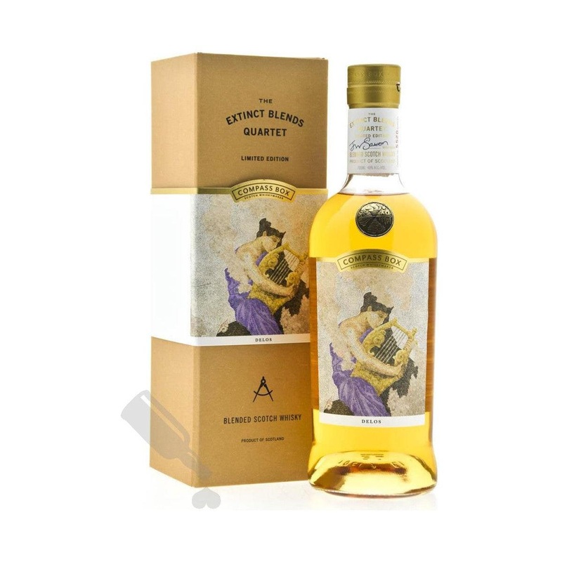 Compass Box The Extinct Blends Quartet 'Delos'
