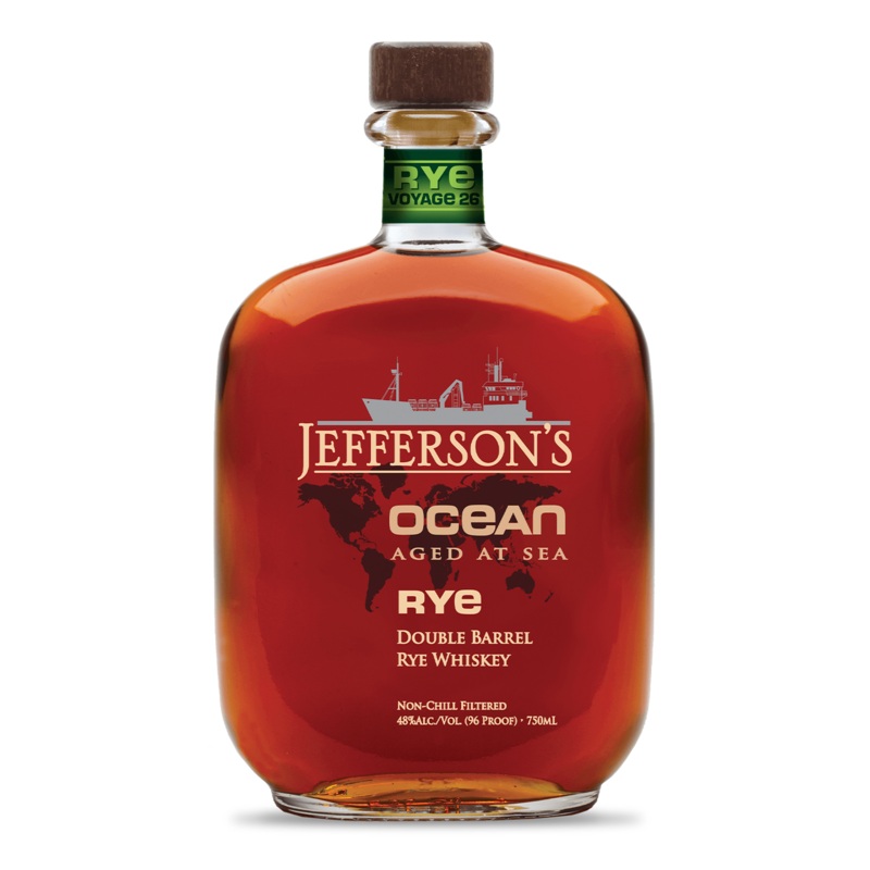 Jefferson's 'Ocean' Aged at Sea Double Barrel Rye