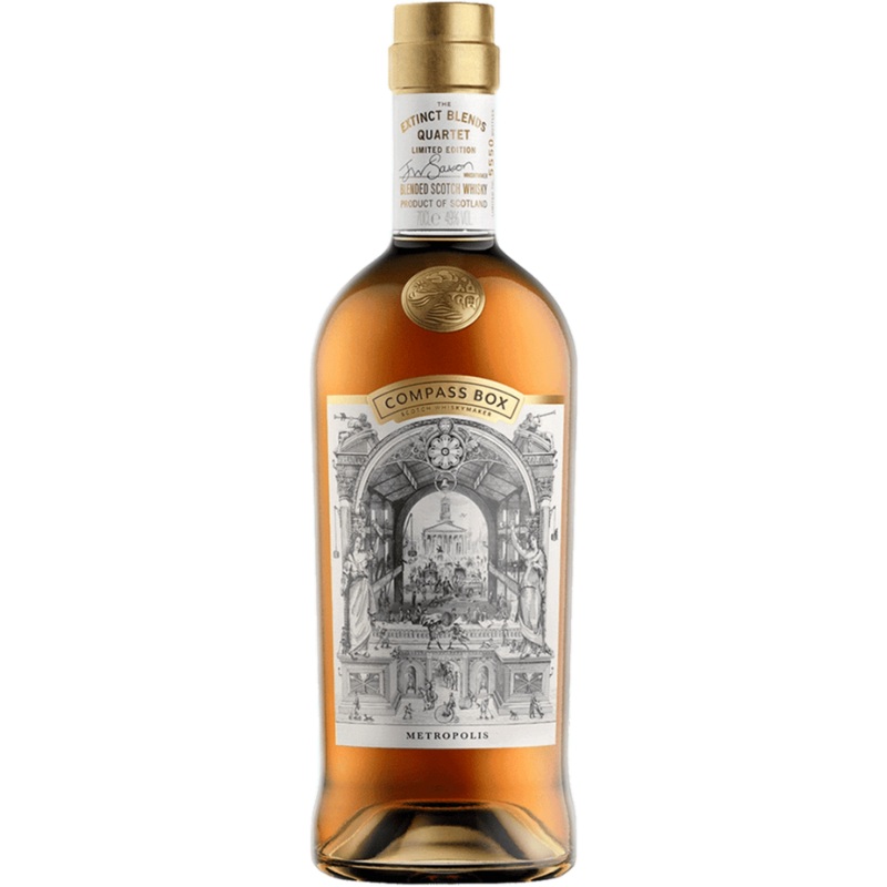 Compass Box The Extinct Blends Quartet Metropolis