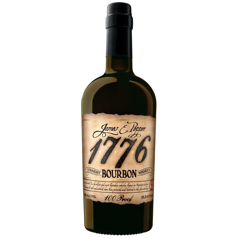 James E Pepper 1776 Bourbon 100 Proof