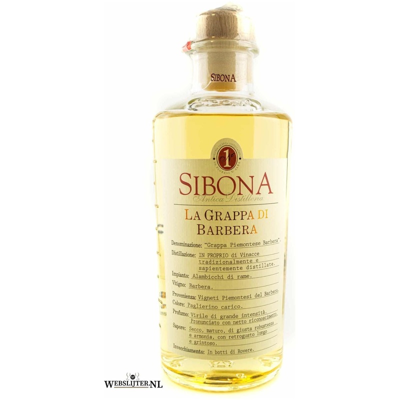 Sibona La Grappa di Barbera