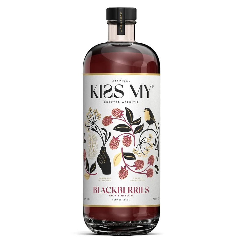 Kiss My Blackberries Crafted Aperitif, 70 cl