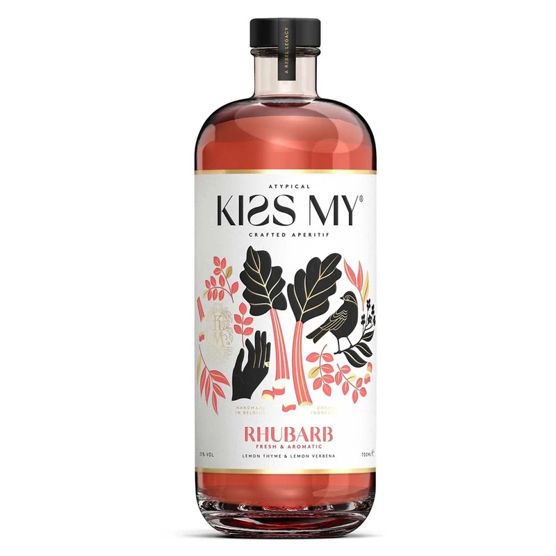 Kiss My Rhubarb Crafted Aperitif, 70 cl