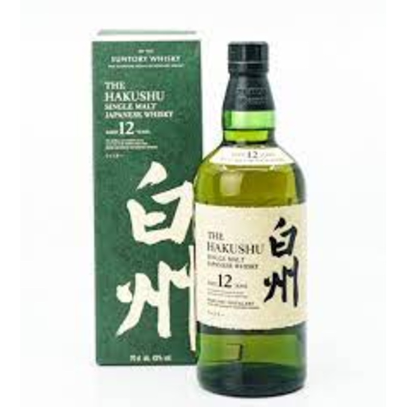 Suntory The Hakushu Single Malt Japanese Whisky 12 Years 750ml