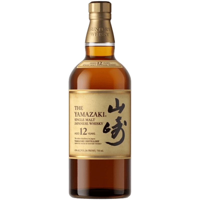 Yamazaki 12 Year Old Single Malt Japanese Whisky - 750 ML