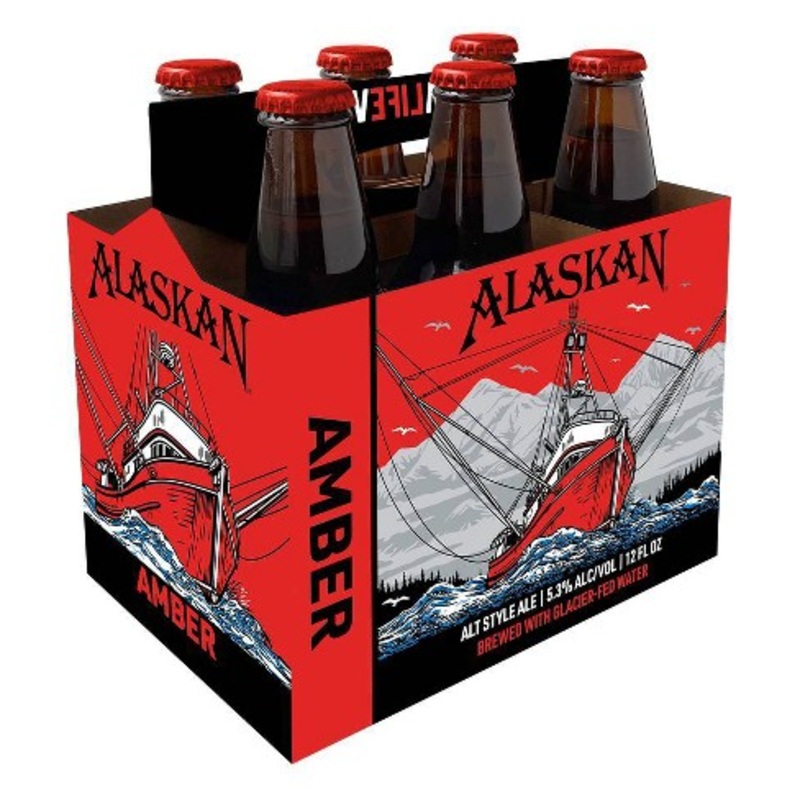 Alaskan Amber style 6 Pack 12oz Bottles