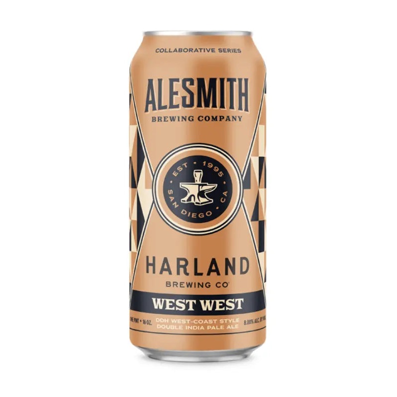 Alesmith Brewing Company - Harland  West West DDH West Coast Double IPA 4-Pack