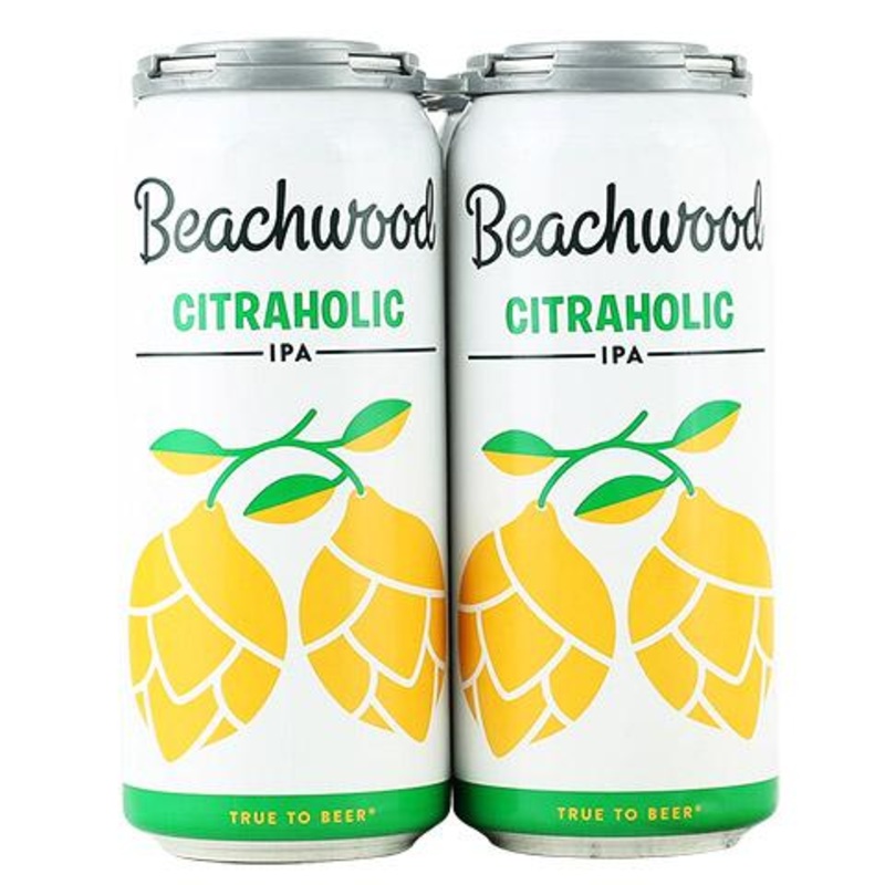 Beachwood Citraholic IPA 16oz 4 Pack Can