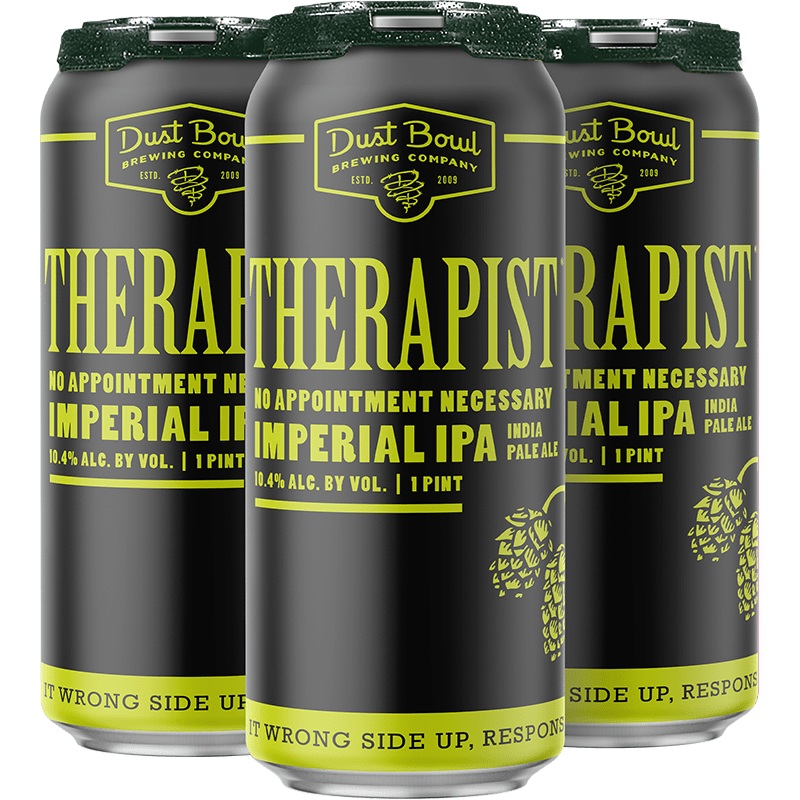 Dust Bowl Therapist Imperial IPA 16oz 4 Pack Can