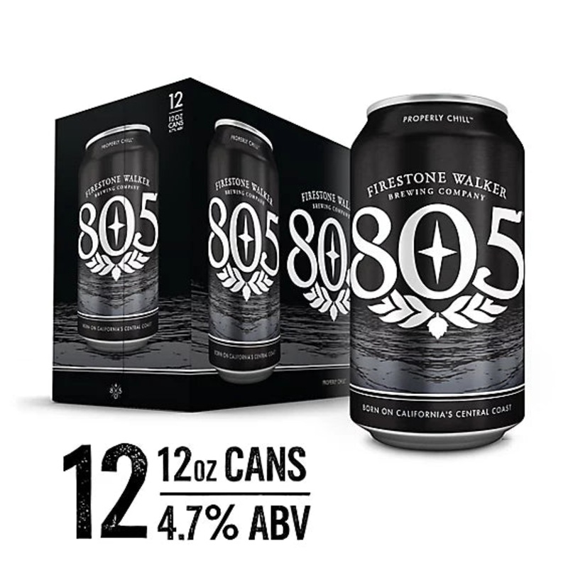 Firestone Walker 805 Properly Chill 12oz 12 Pack Cans
