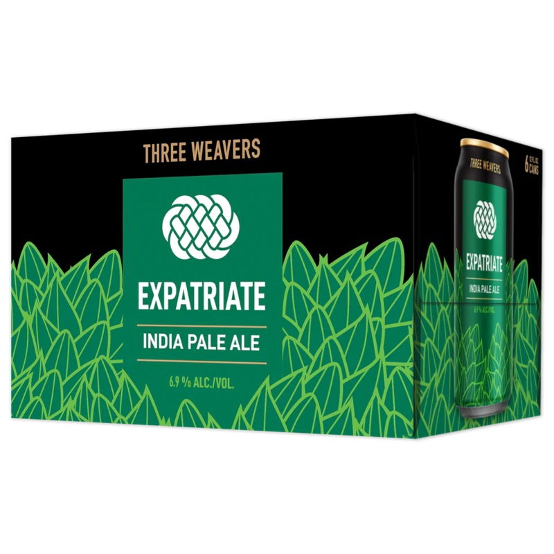 Three Weavers Expatriate India Pale Ale 12oz 6 Pack Can