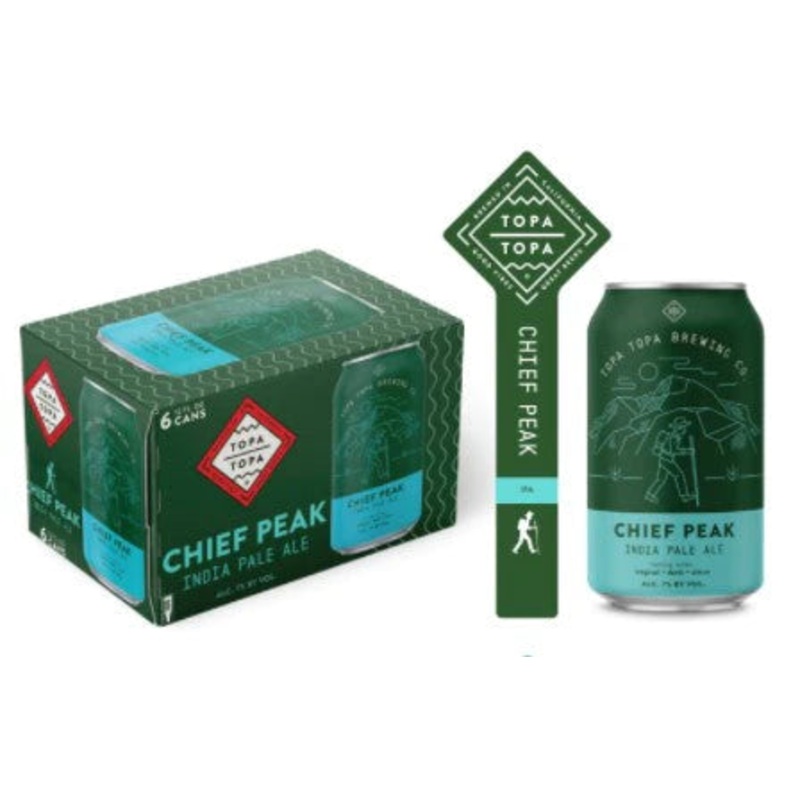 Topa Topa Chief Peak 12oz 6 Pack Can