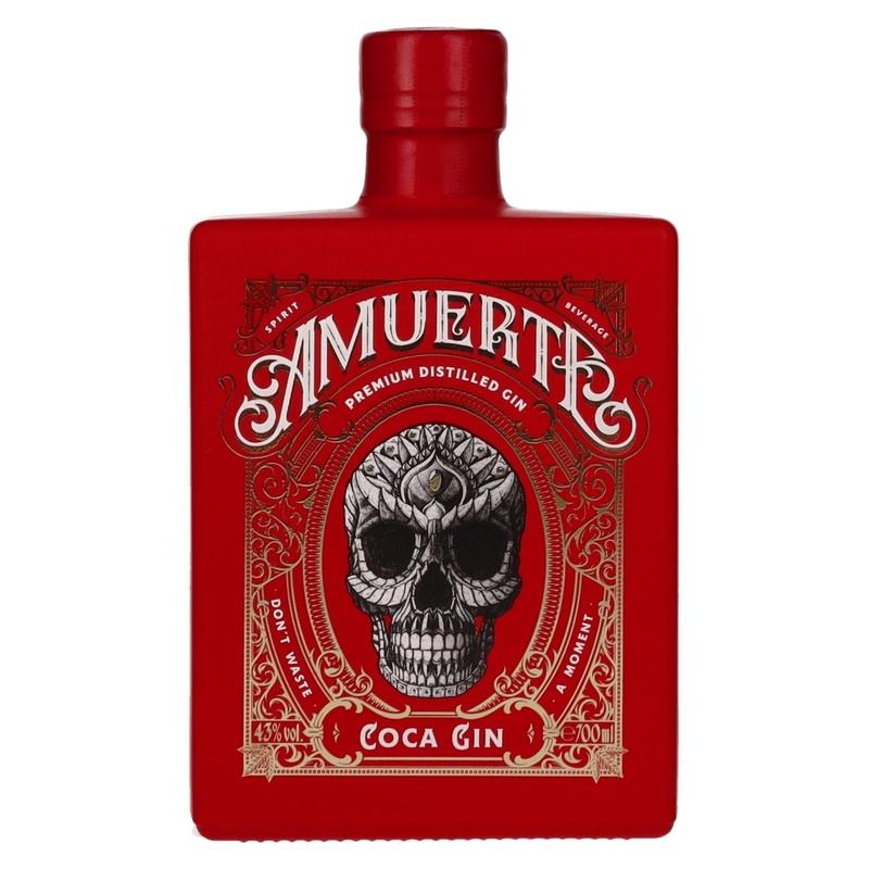 Amuerte COCA GIN - Red Edition 43% Vol. 0,7l