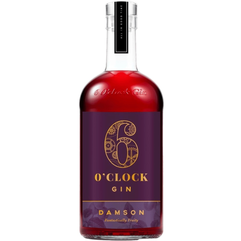 6 O'clock Damson Gin - 750ML