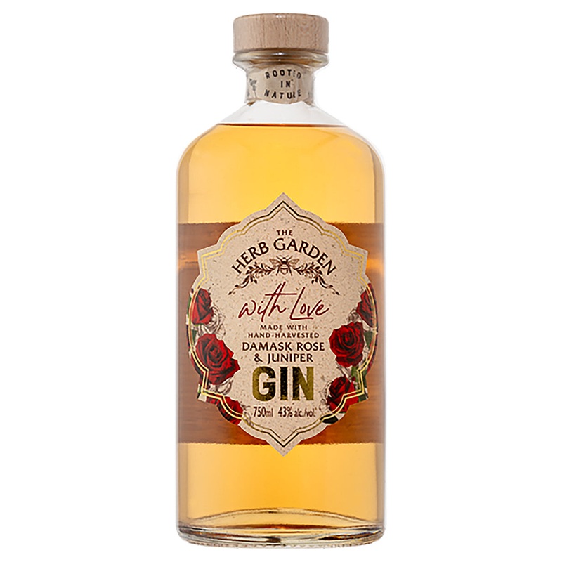 Herb Garden Damask Rose & Juniper With Love Gin