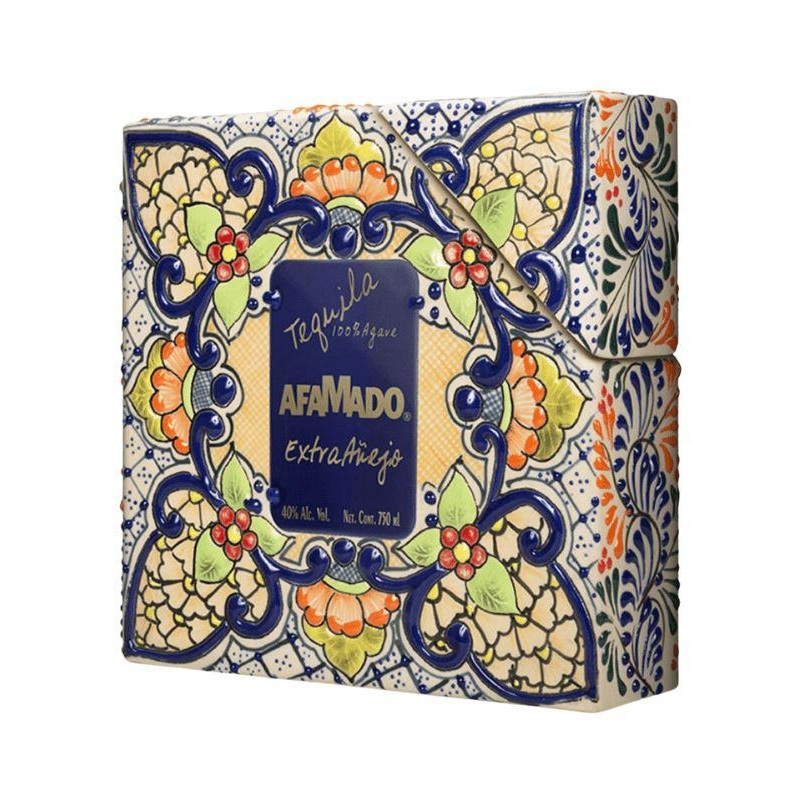 Afamado Extra Anejo Ceramic Tequila 750mL