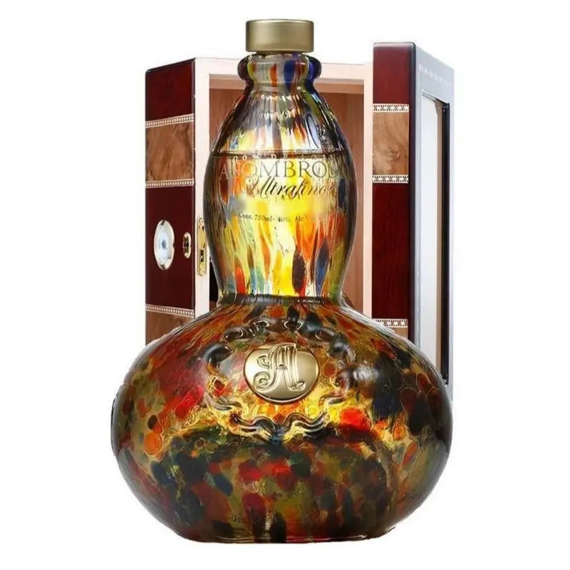 Asombroso Vintage 11 Year Extra Anejo Tequila Limited Edition Humidor Gift Set