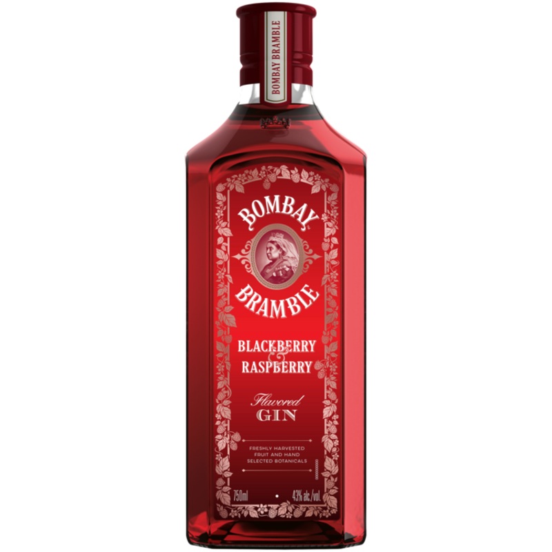 BOMBAY BRAMBLE BLKBRY&RASP GIN 86