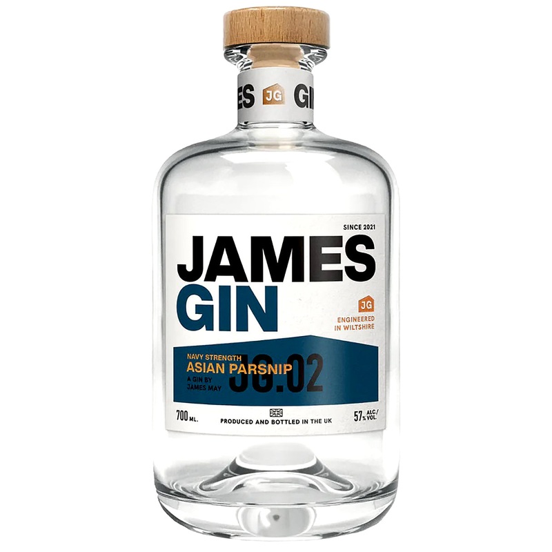James Gin Asian Parsnip Navy Strength