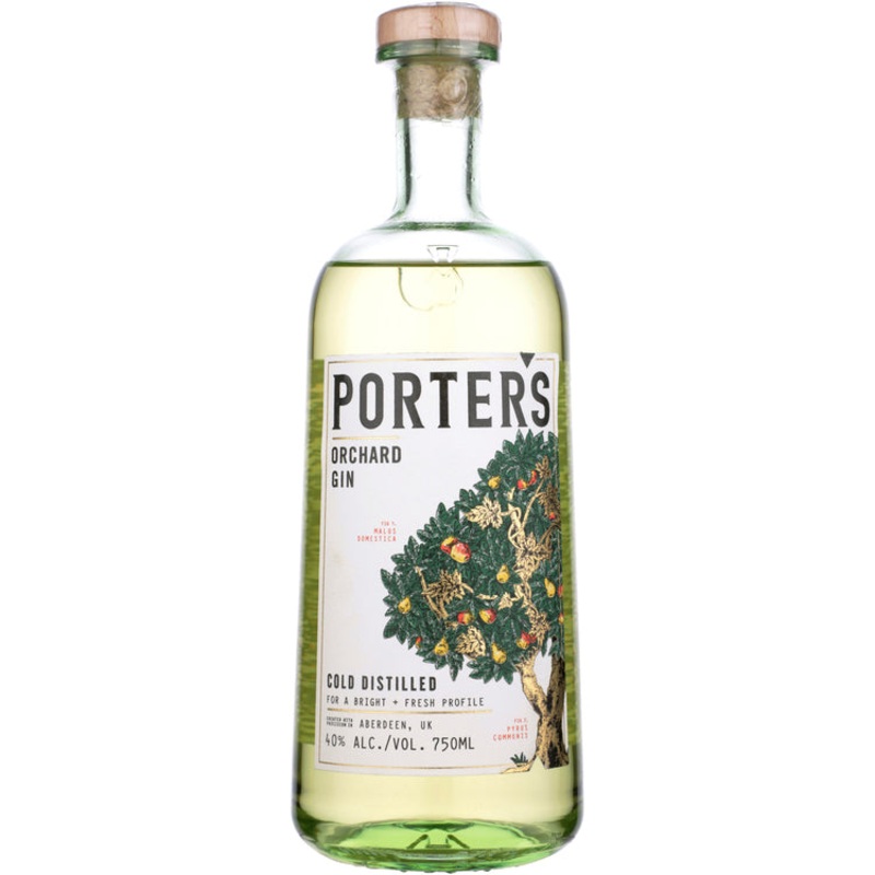 PORTERS ORCHARD GIN COLD DISTILL80