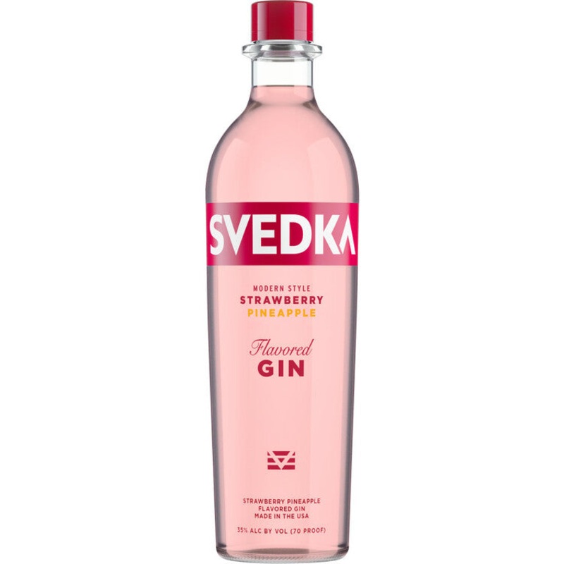 SVEDKA GIN STRAWB PINEAP 70