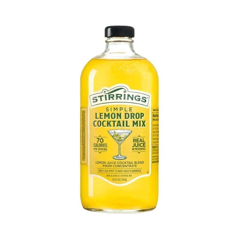 Stirrings Lemon Drop Cocktail Mix 750mL