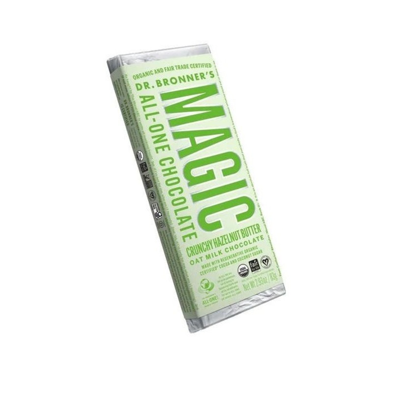 DR. BRONNER'S Hazelnut Oatmilk Chocolate Bars