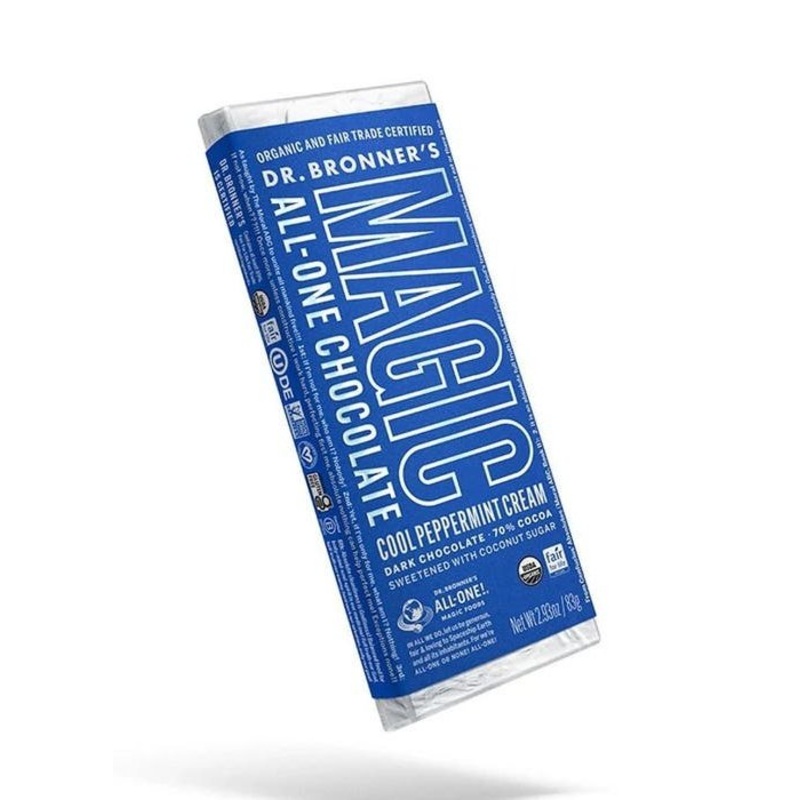 DR. BRONNER'S Peppermint Dark Chocolate Bars