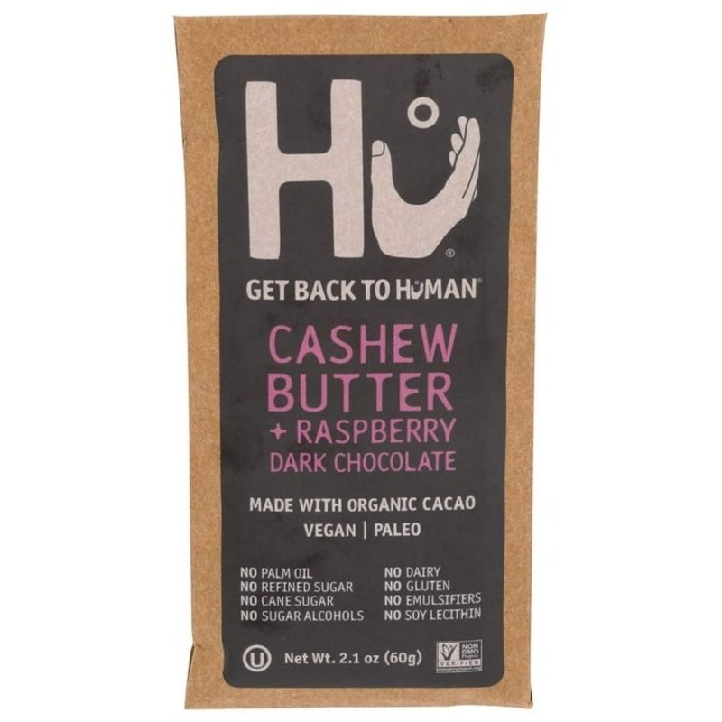 HU KITCHEN Cashew Butter + Raspberry Dark Chocolate